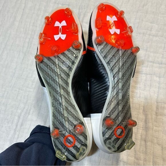 Under Armour Spotlight Hybrid SG Soccer Cleats White Mens 12.5 - Picture 5 of 7